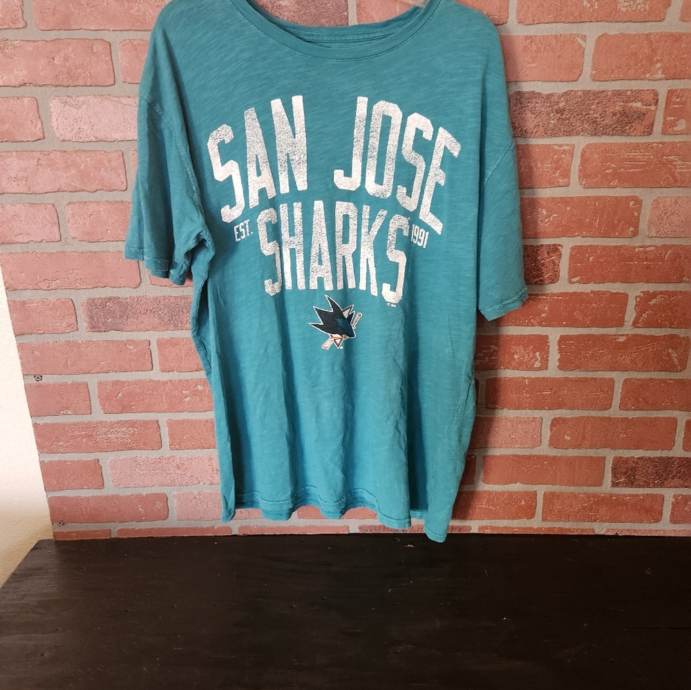 San Jose Sharks Kids T-Shirt - Teal